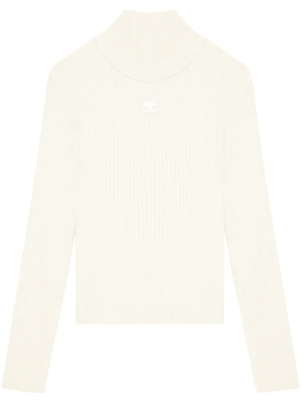 Courrèges リディション リブ編みセーター - ニュートラルカラー - 画像1