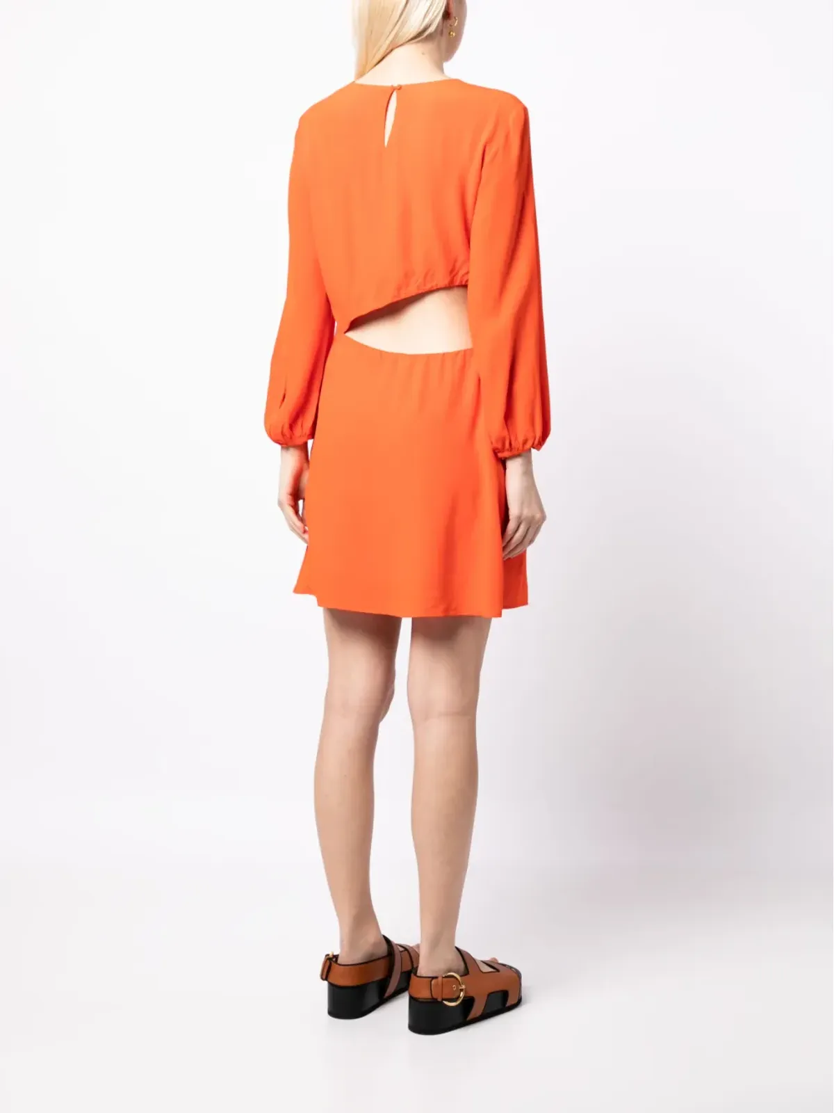 Ba&Sh ボニカ ドレープ ミニドレス - 画像4