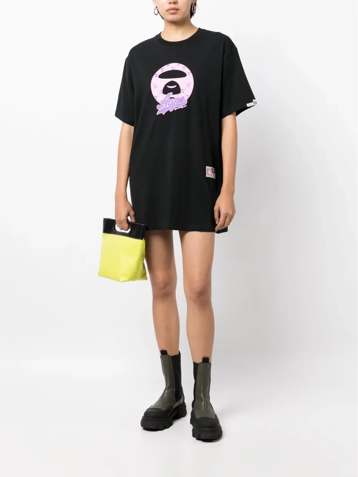 A BATHING APE® グラフィックプリント ジャージーTシャツ - 画像2