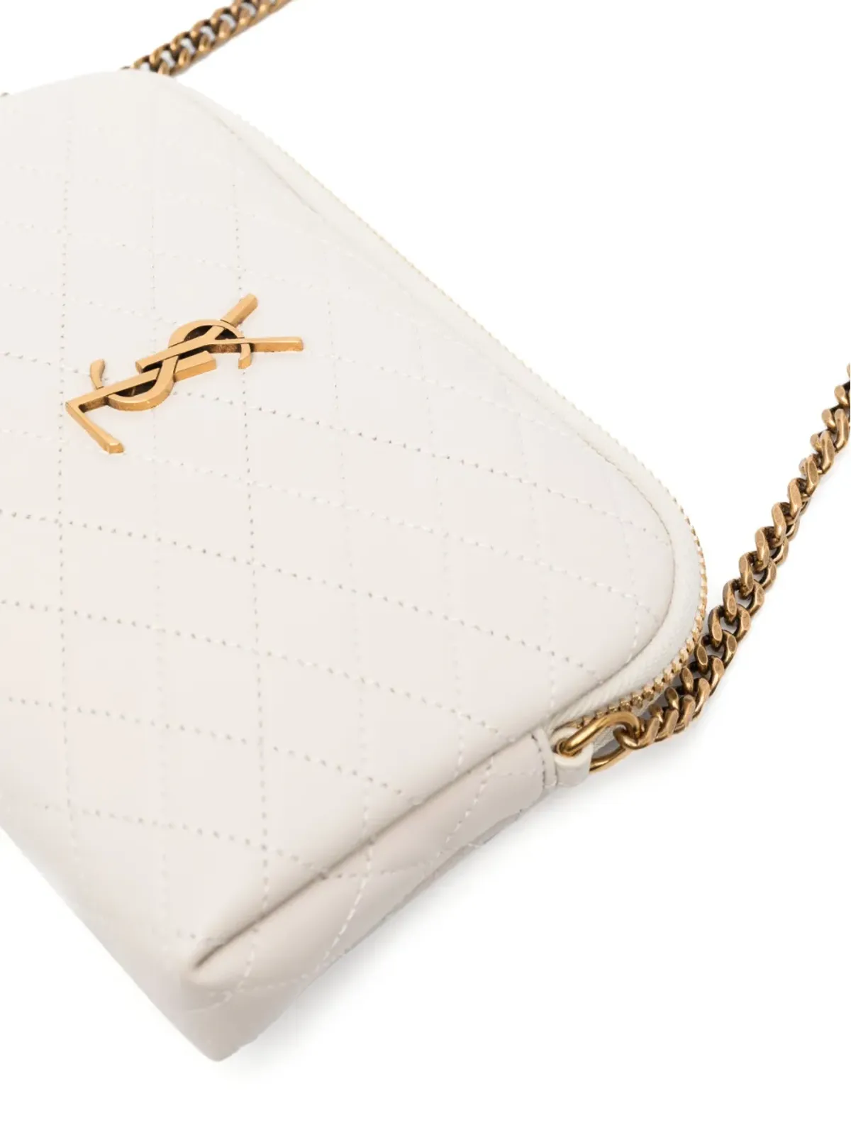 Saint Laurent Gaby キルテッドレザー クロスボディバッグ - 画像5
