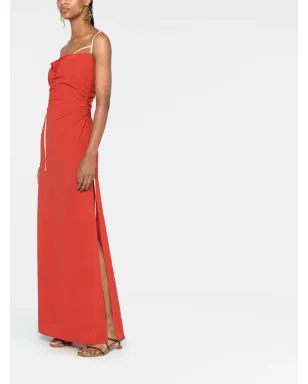 Jacquemus La Robe Gaua ロングドレス - サムネイル4