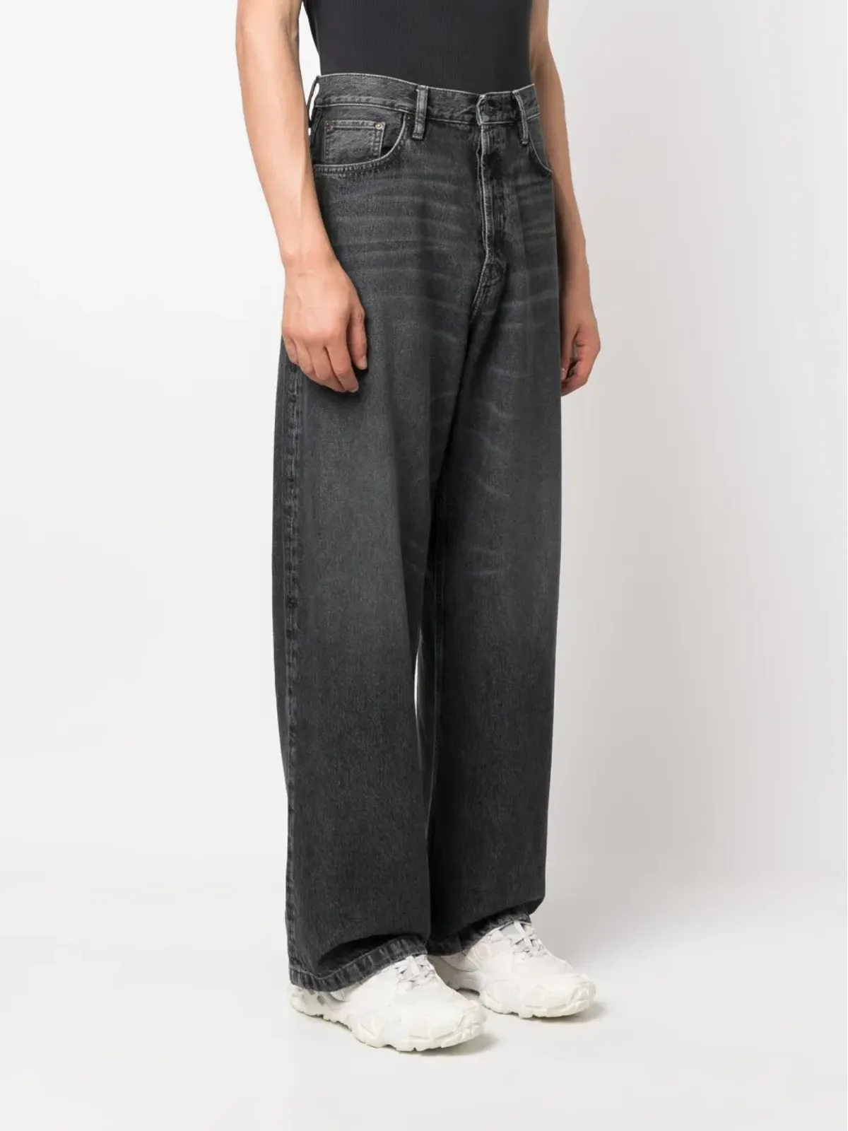 Acne Studios ミッドライズ・ワイドレッグジーンズ - 画像3