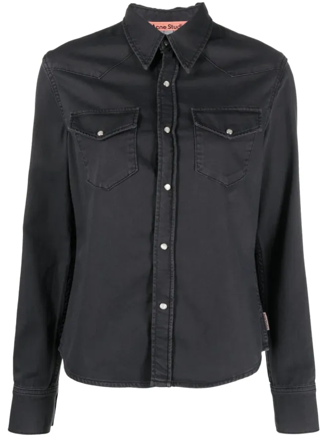 Acne Studios Acne Studios 長袖デニムシャツの商品画像