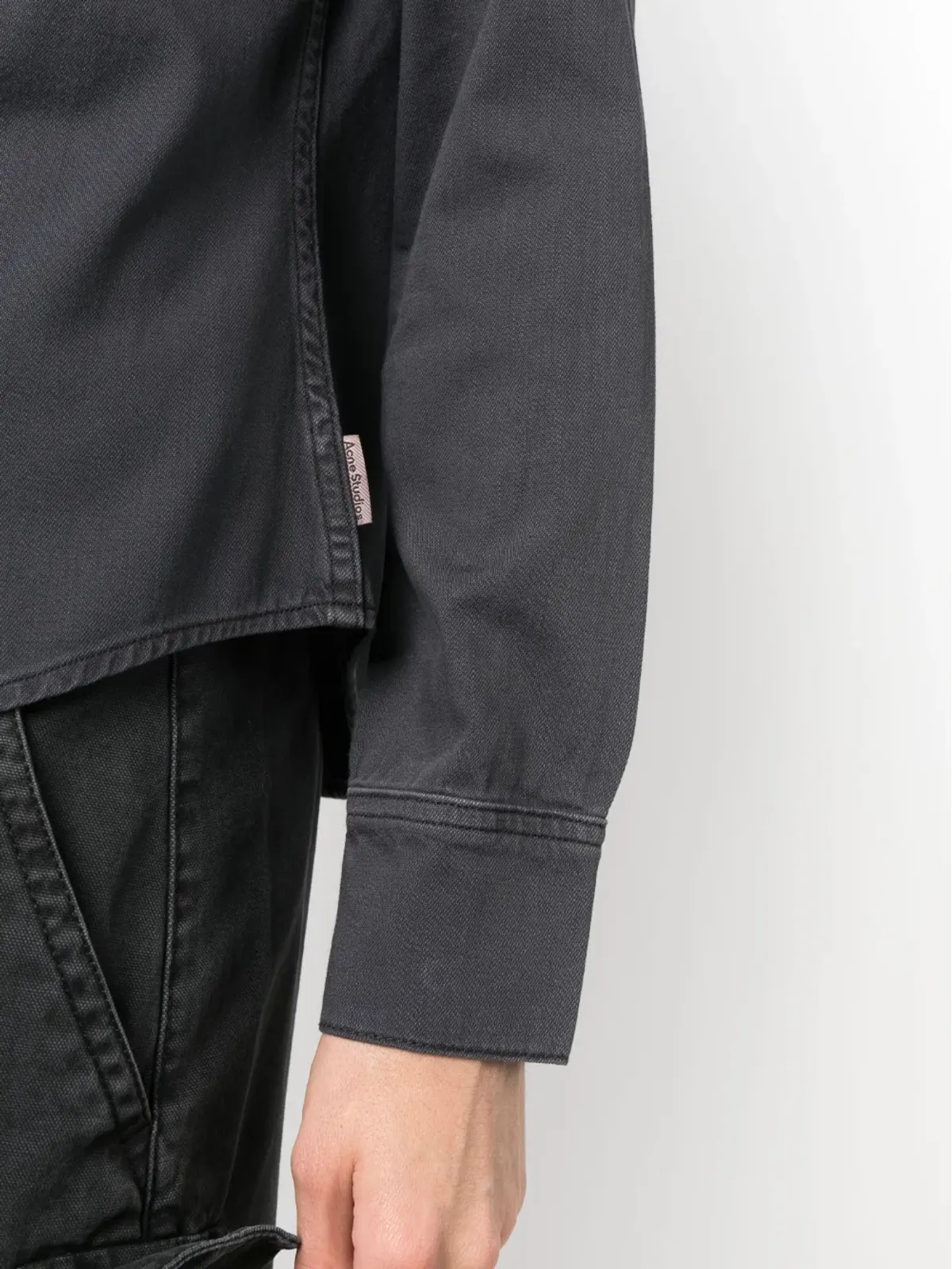Acne Studios 長袖デニムシャツ - 画像5