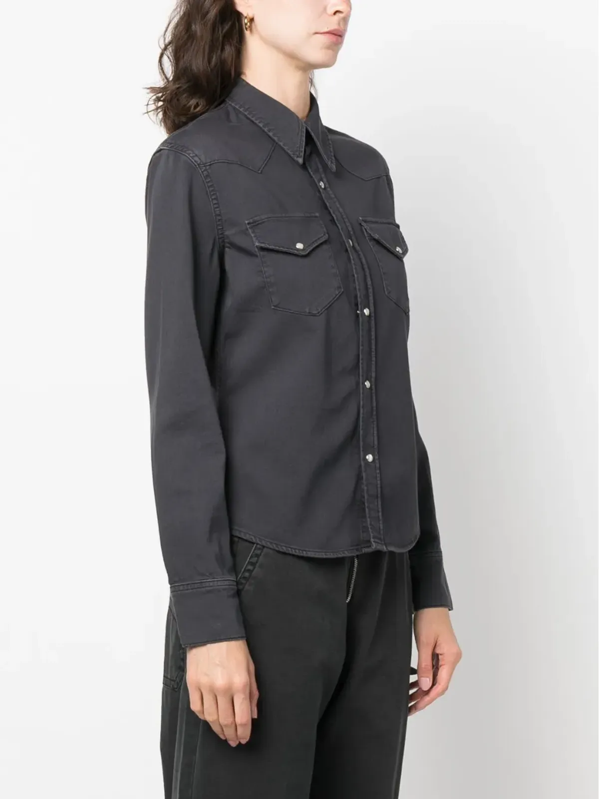 Acne Studios 長袖デニムシャツ - 画像3