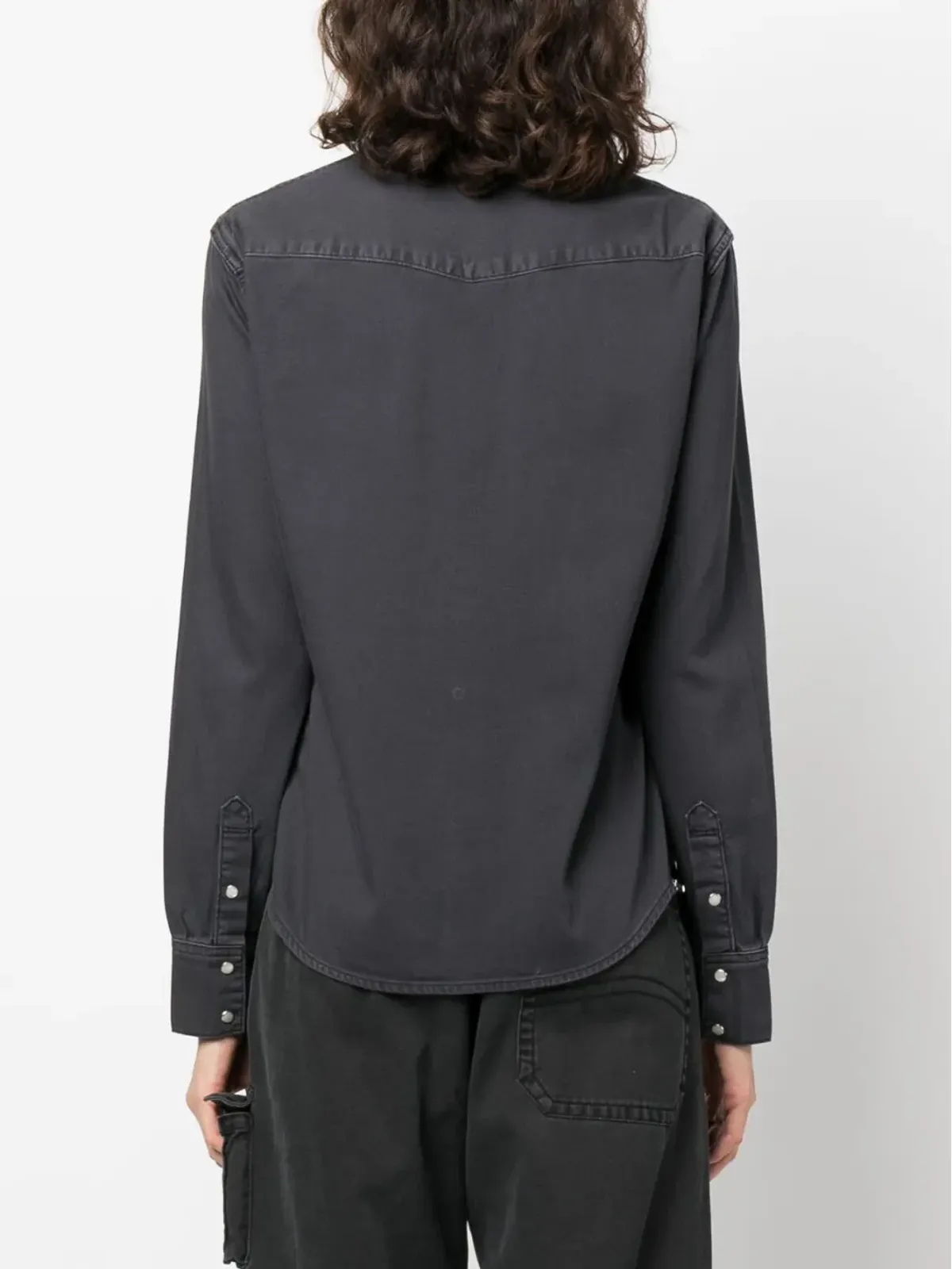 Acne Studios 長袖デニムシャツ - 画像4