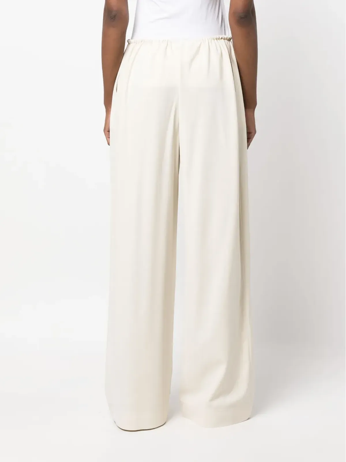 Jacquemus Le pantalon Mentalo wide-leg trousers - Neutrals - 画像4