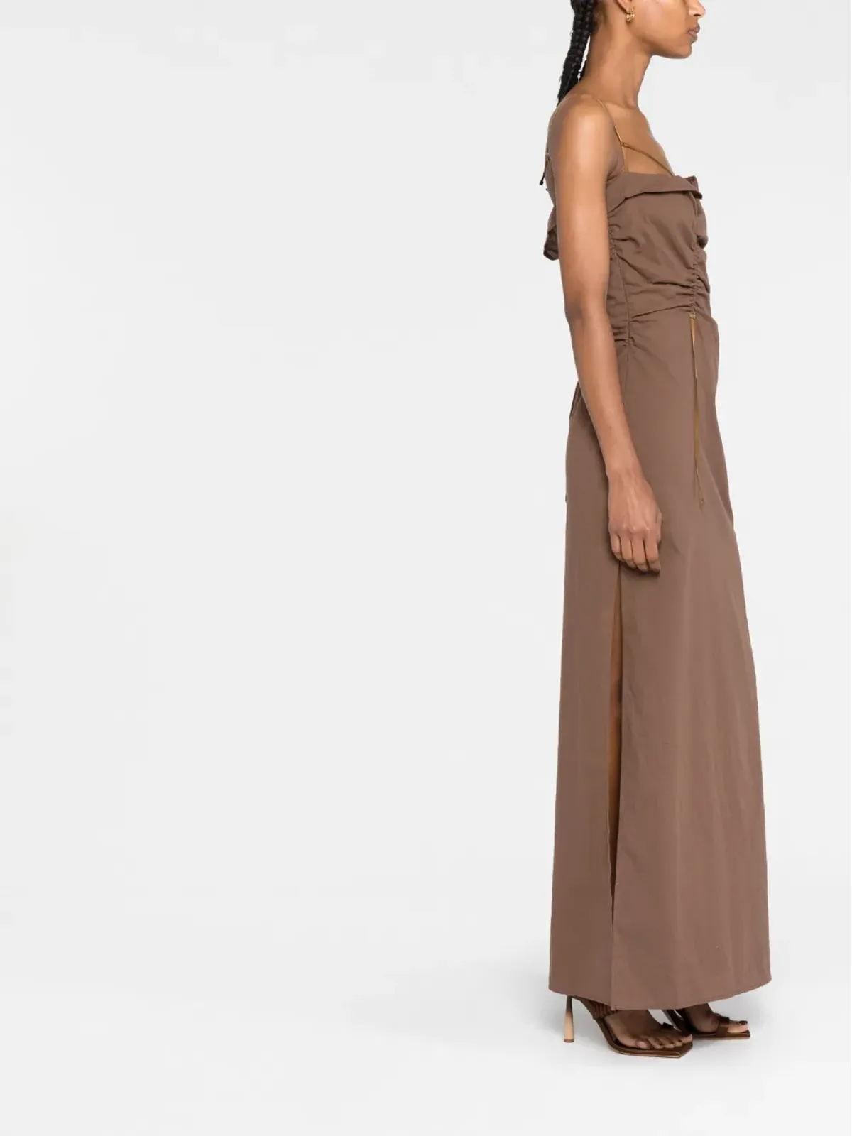 Jacquemus ラ・ローブ・ガウア マキシドレス - 画像4