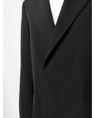 Acne Studios peak-lapel double-breasted blazer - Black - サムネイル5