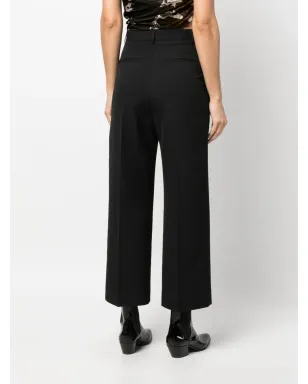 Acne Studios プレスド・クリース加工 クロップド丈パンツ - サムネイル4