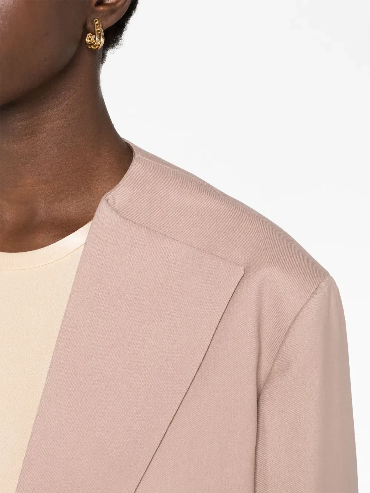 Jil Sander オープンフロント テーラードジャケット - 画像3