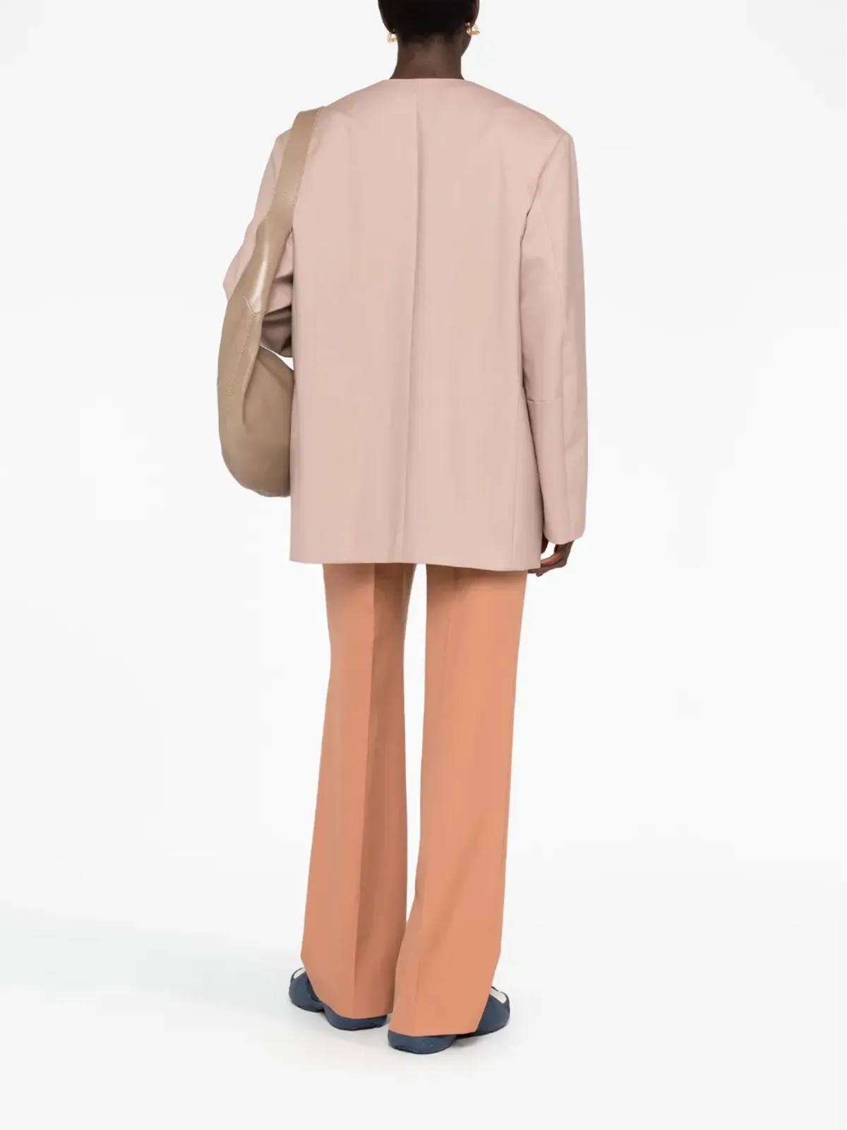 Jil Sander オープンフロント テーラードジャケット - 画像4