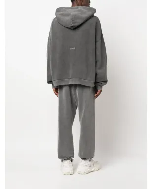 Acne Studios ロゴパッチ コットン フーディー - サムネイル2