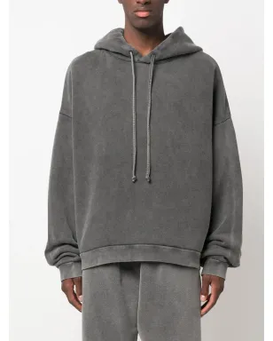Acne Studios ロゴパッチ コットン フーディー - サムネイル4