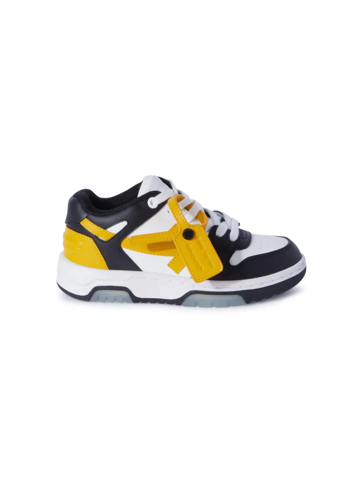 Off-White Kids Out of Office lace-up sneakers - Black - 画像2
