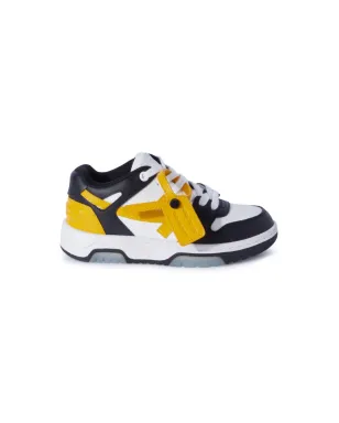 Off-White Kids Out of Office lace-up sneakers - Black - サムネイル2