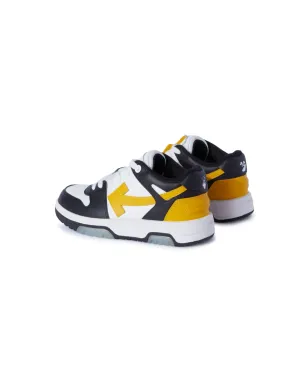 Off-White Kids Out of Office lace-up sneakers - Black - サムネイル3