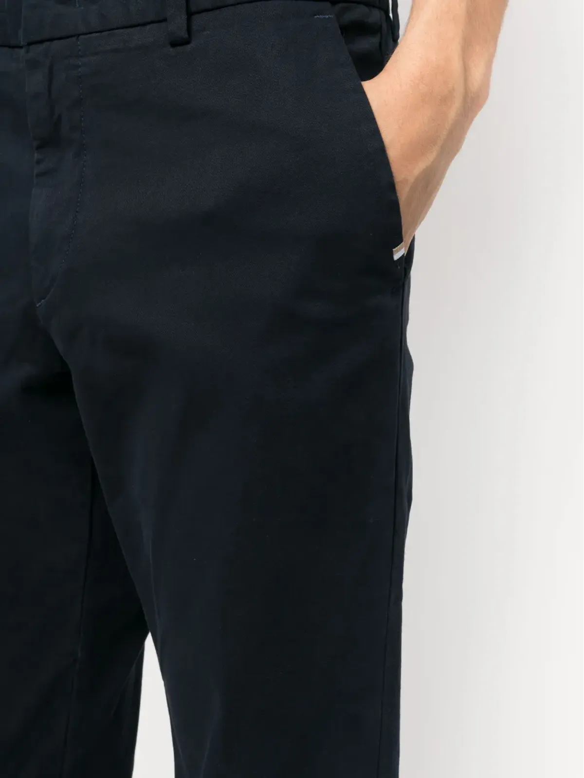 BOSS スリムフィット コットン チノパンツ - 画像5