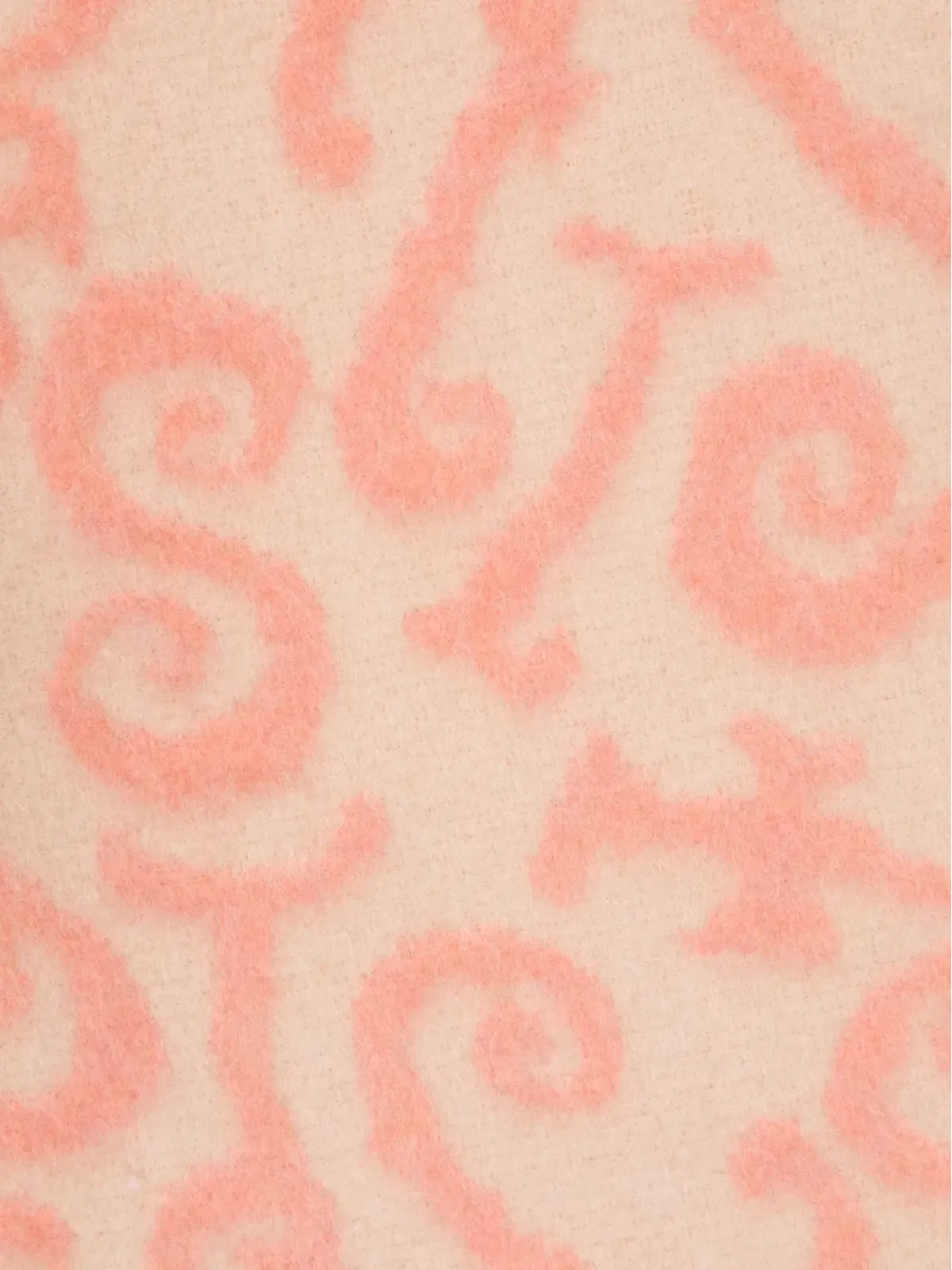 Acne Studios 抽象柄フリンジスカーフ - 画像2