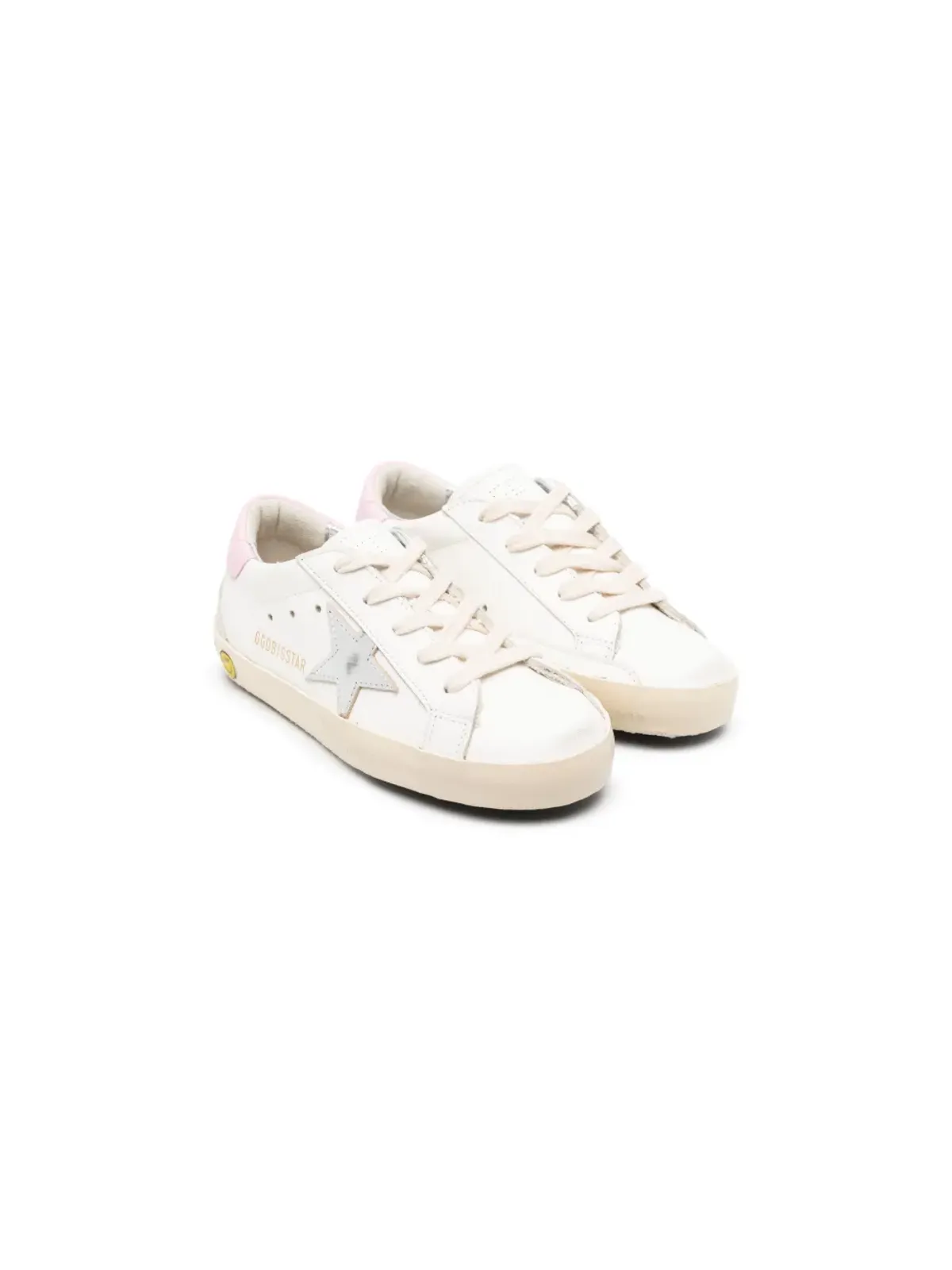 Golden Goose Kids スーパースター レザー スニーカー - 画像1