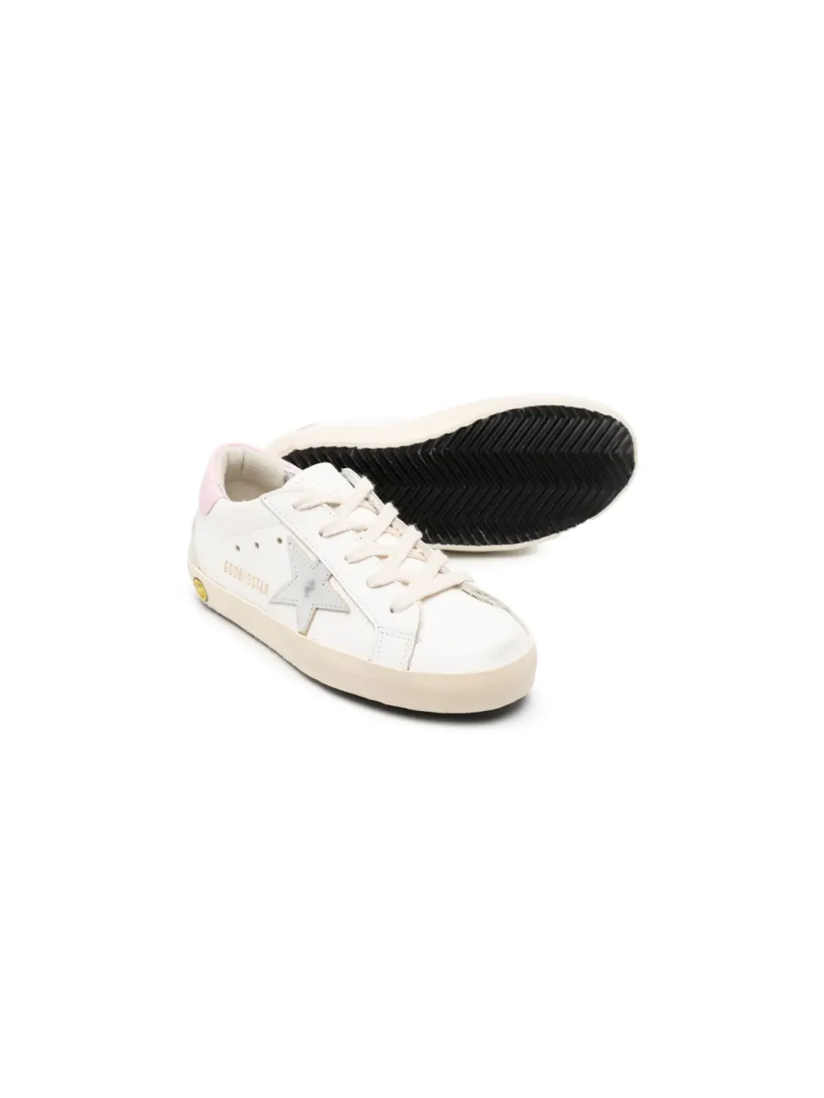 Golden Goose Kids スーパースター レザー スニーカー - 画像2