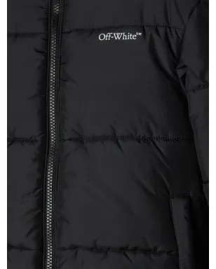Off-White Kids Bookish ロゴプリント パファージャケット - サムネイル3