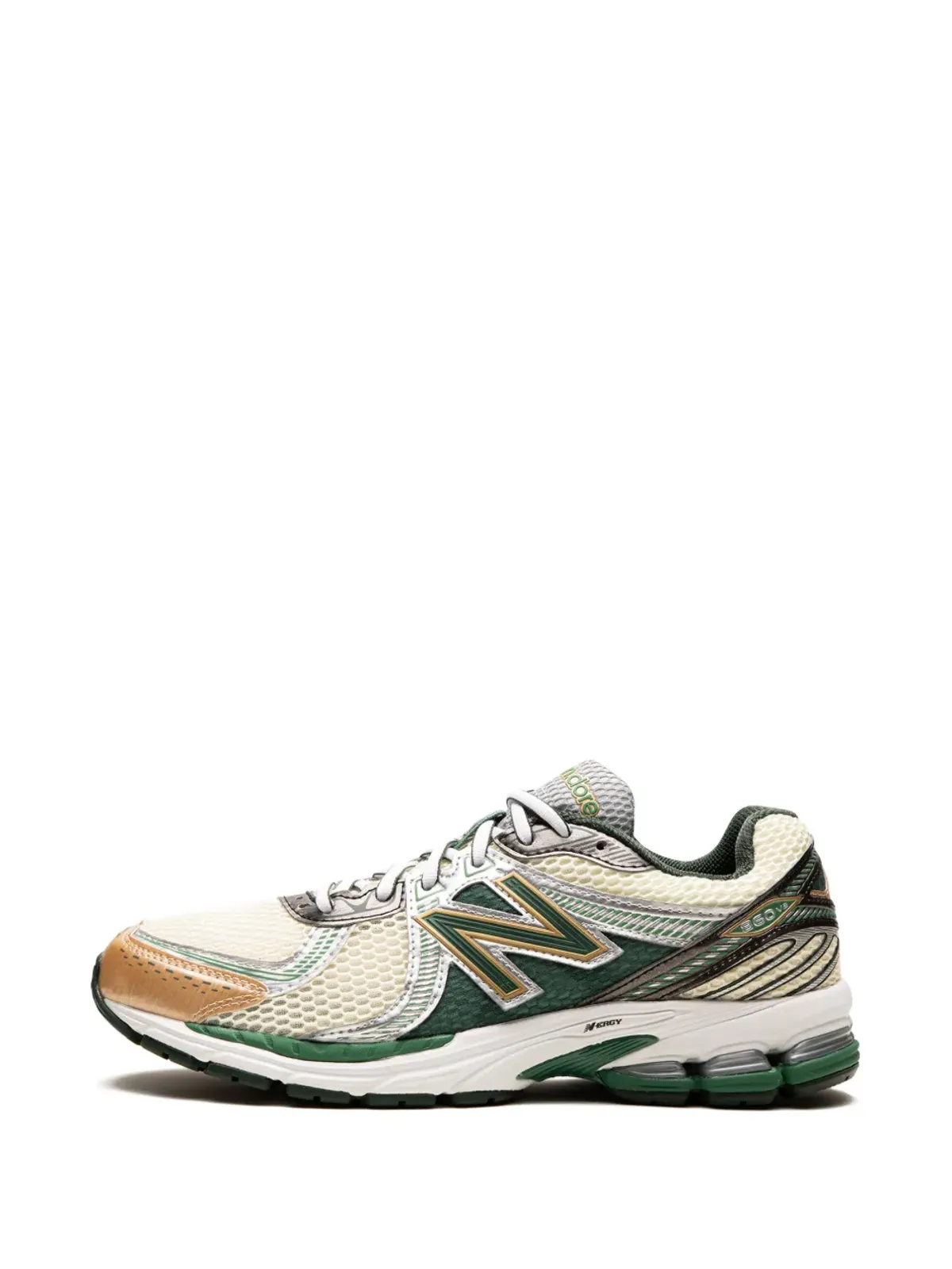 New Balance x Aimé Leon Dore 860 v2 グリーン スニーカー - 画像5