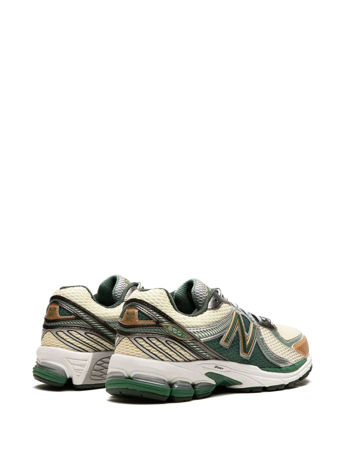 New Balance x Aimé Leon Dore 860 v2 グリーン スニーカー - 画像3