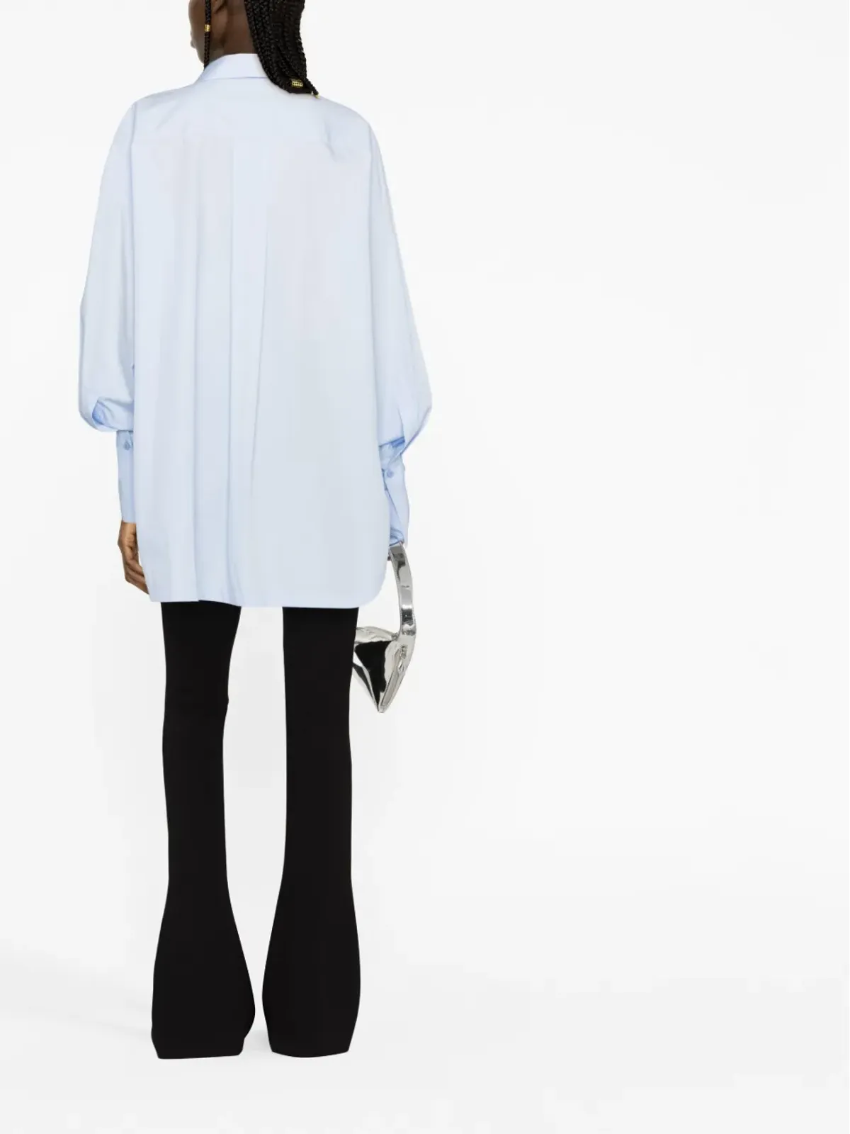 The Attico Diana long-sleeve shirt - 画像4