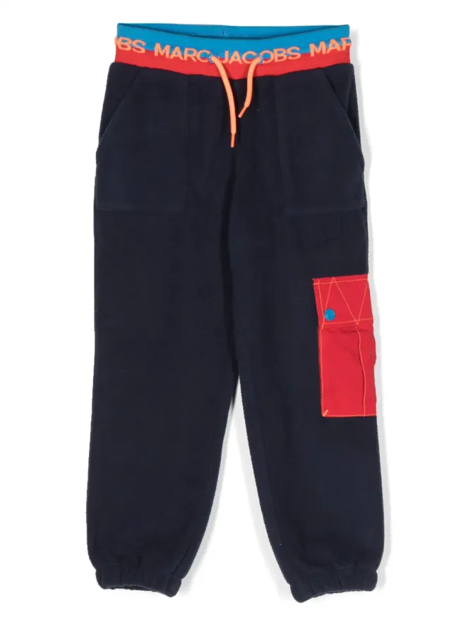 Marc Jacobs Kids Marc Jacobs Kids ロゴ入りウエストバンド フリースパンツの商品画像