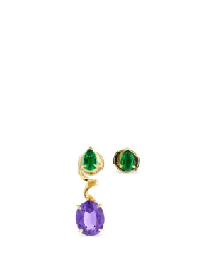 Christian Dior Pre-Owned Diorama Précieuse イヤリング - サムネイル1