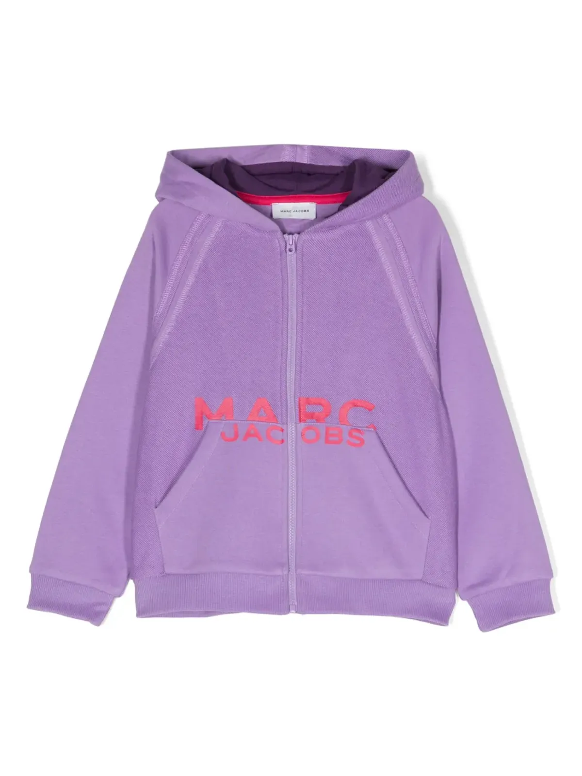 Marc Jacobs Kids ロゴプリントジップアップパーカー - 画像1