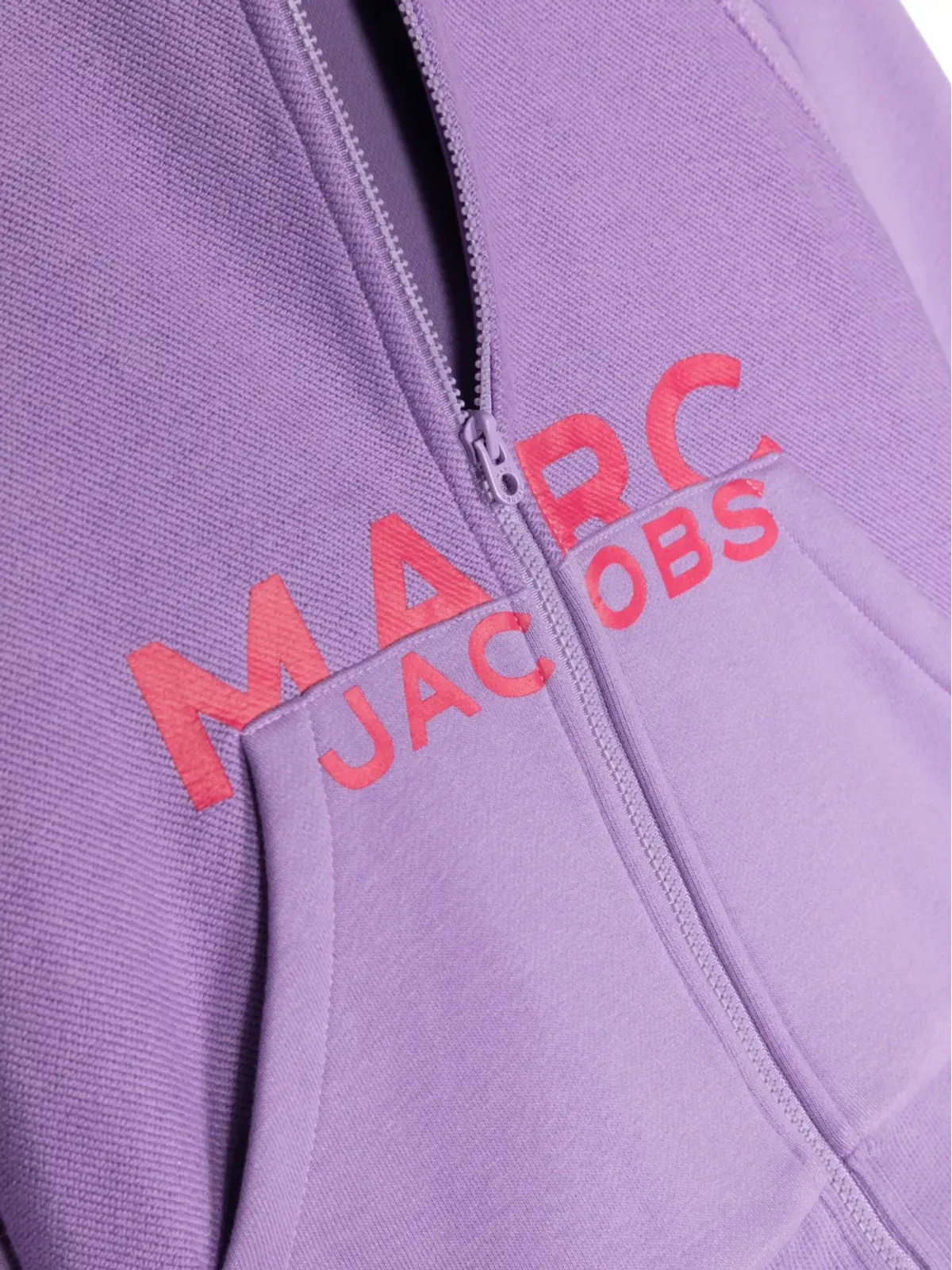 Marc Jacobs Kids ロゴプリントジップアップパーカー - 画像3