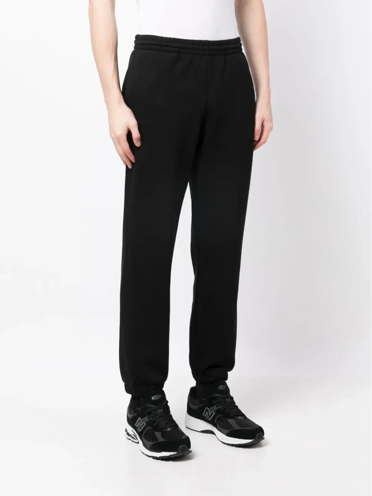 Lacoste ウエストゴム付きトラックパンツ（ブラック） - 画像3