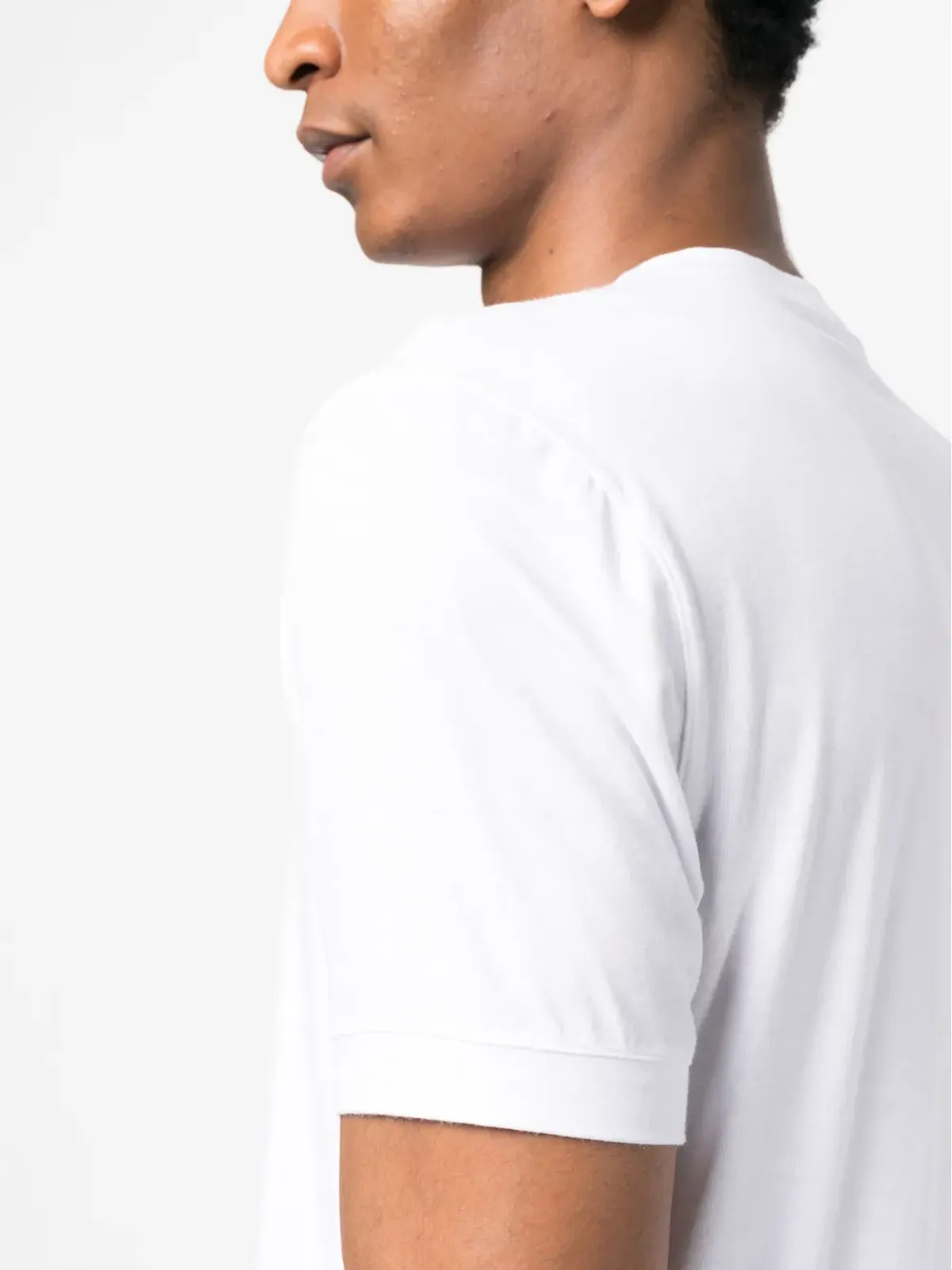 Giorgio Armani クルーネック・無地Tシャツ - 画像5