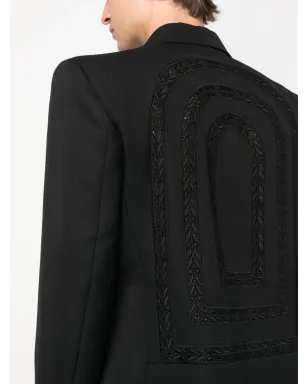 Casablanca broderie anglaise ダブルブレスト ブレザー - サムネイル5
