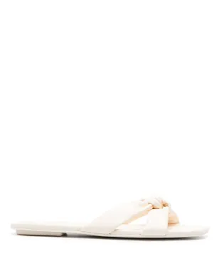 Stuart Weitzman フラットソールレザーミュール - サムネイル1