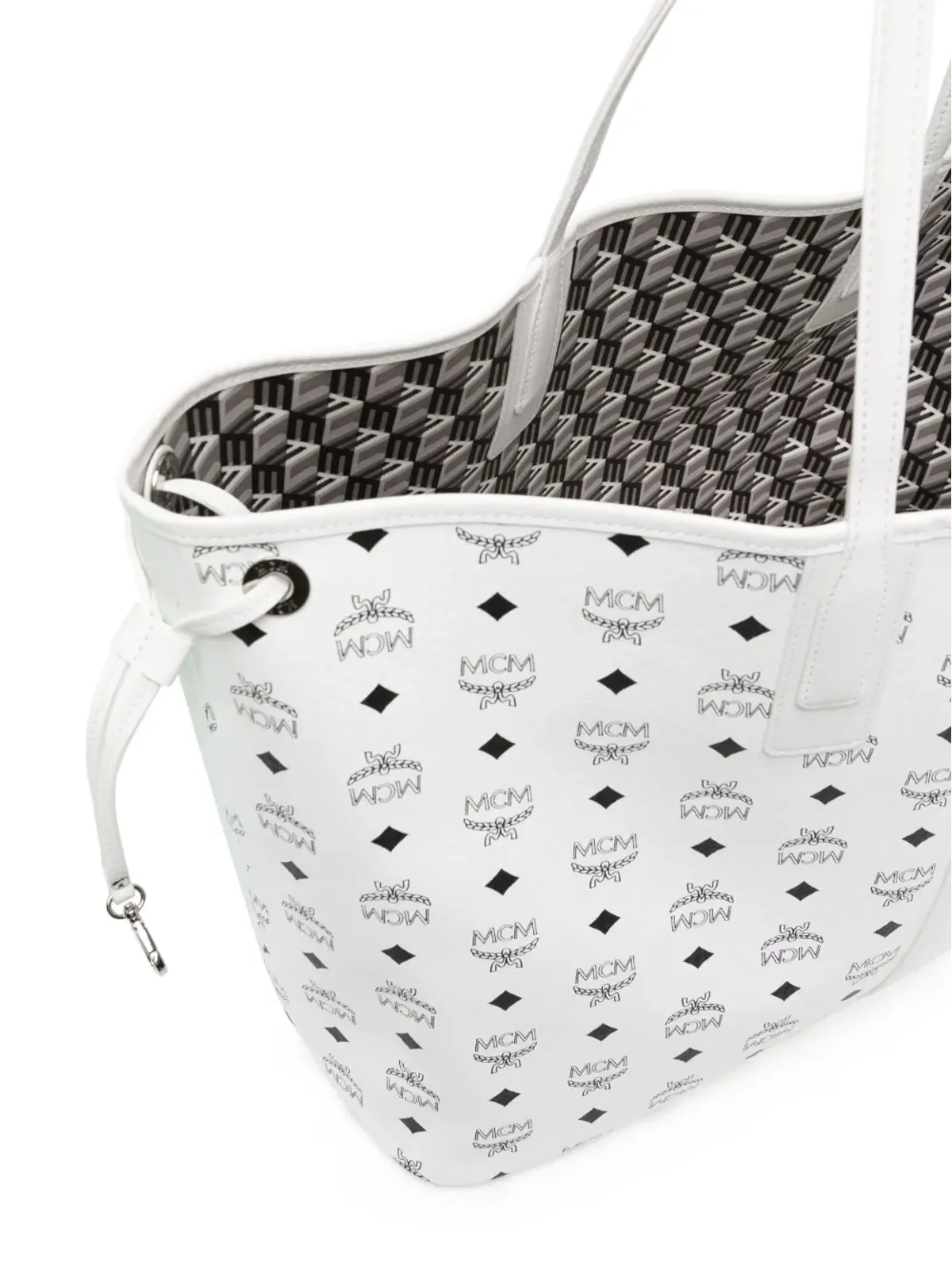 MCM Liz リバーシブル レザートートバッグ - 画像5