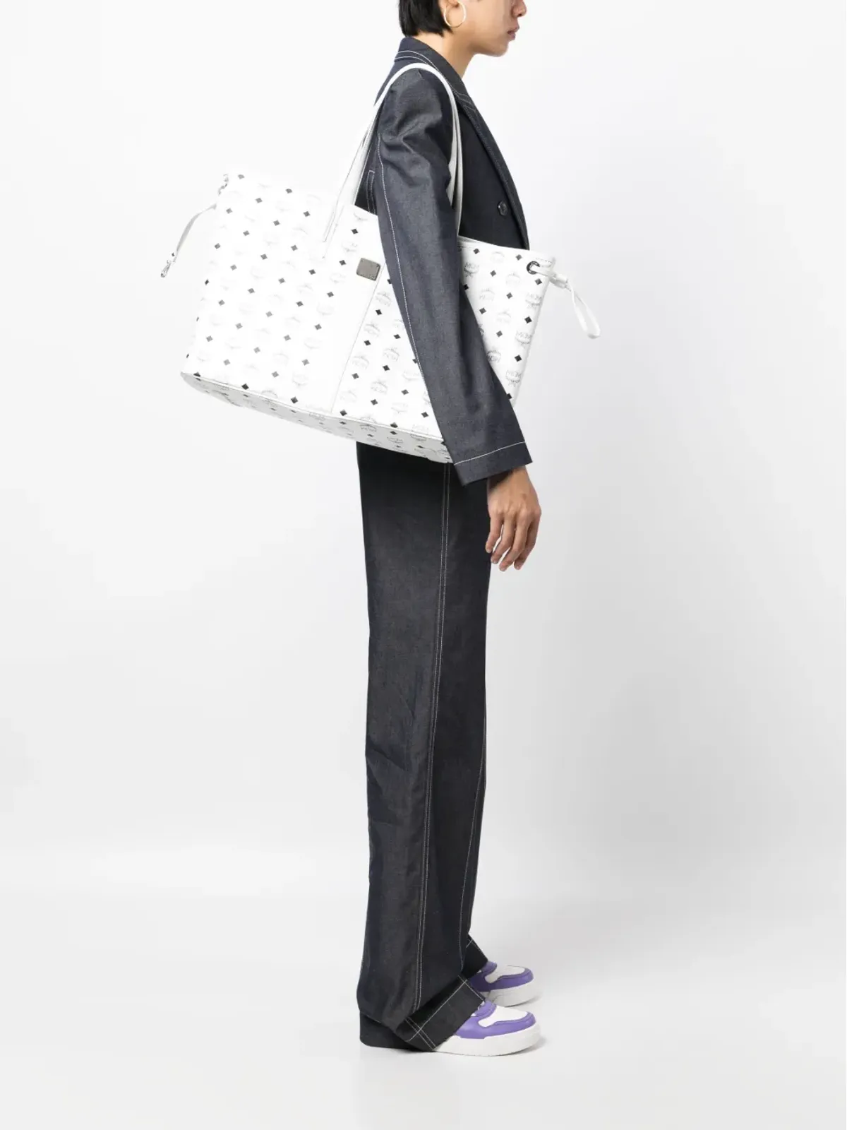 MCM Liz リバーシブル レザートートバッグ - 画像2