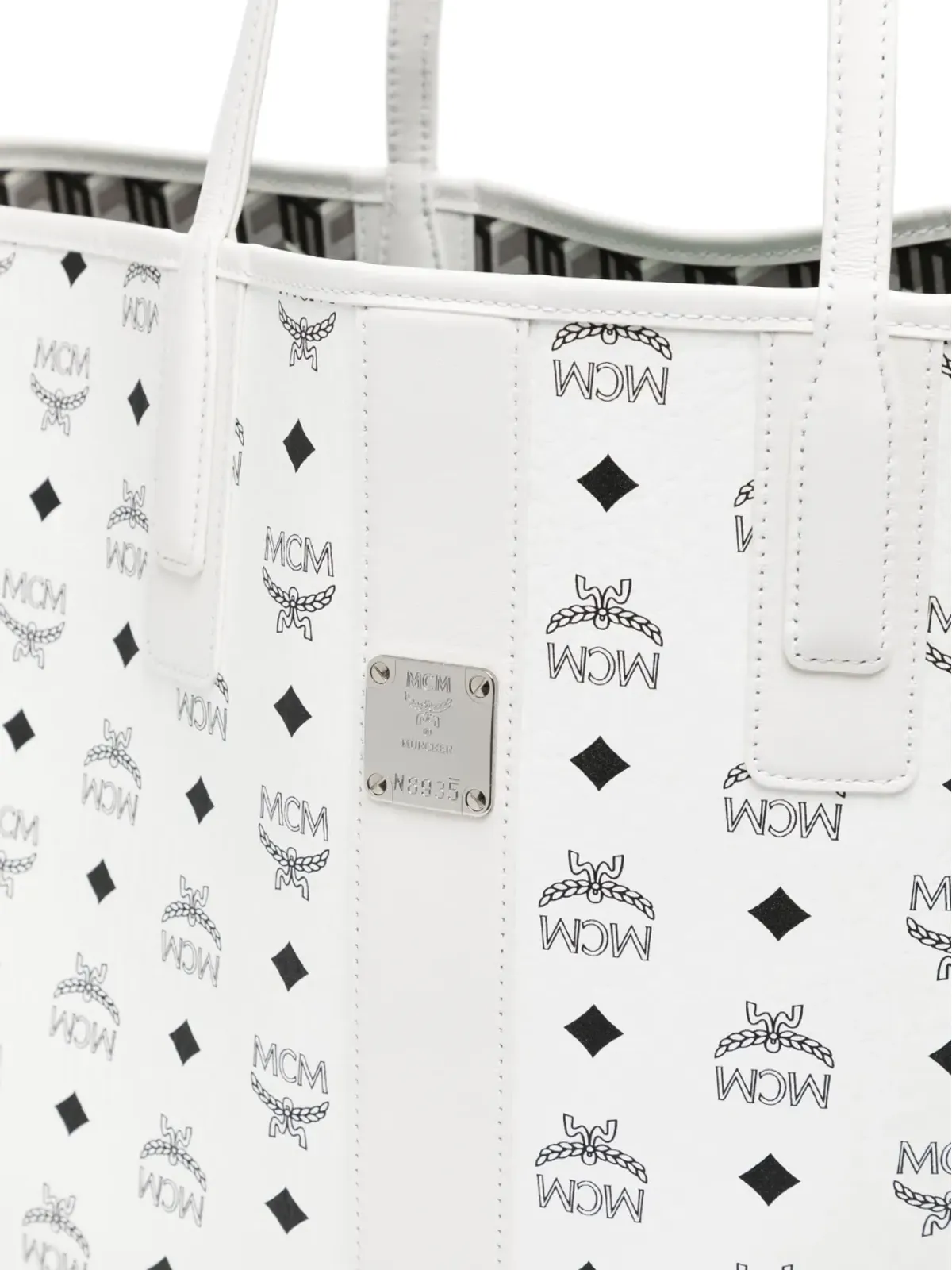 MCM Liz リバーシブル レザートートバッグ - 画像4