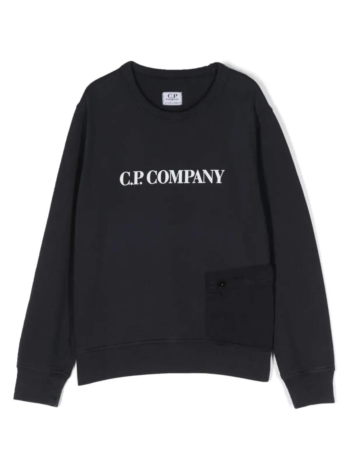 C.P. Company Kids ロゴプリント コットン スウェットシャツ - 画像1