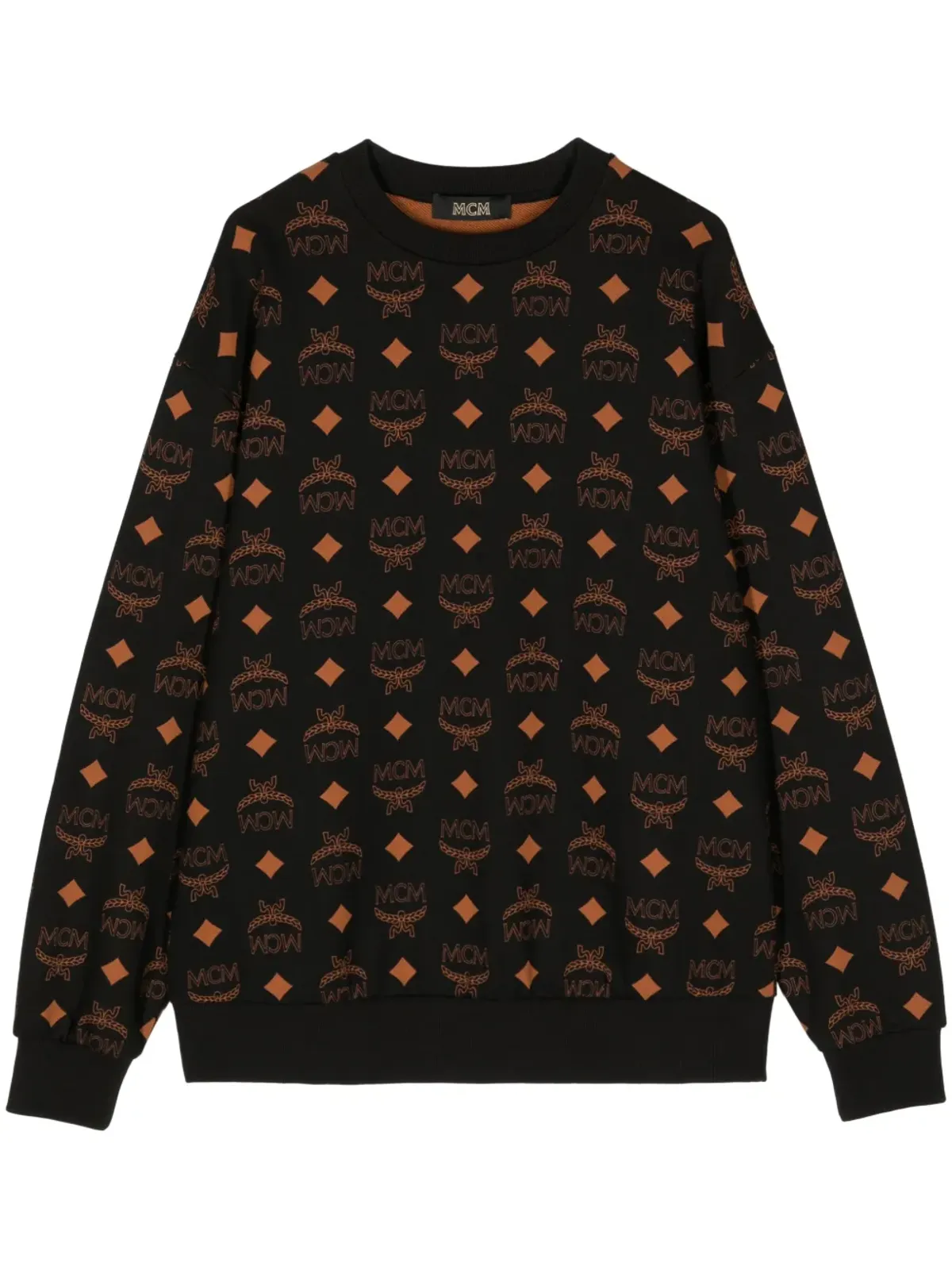 MCM モノグラムプリント コットン スウェットシャツ - 画像1