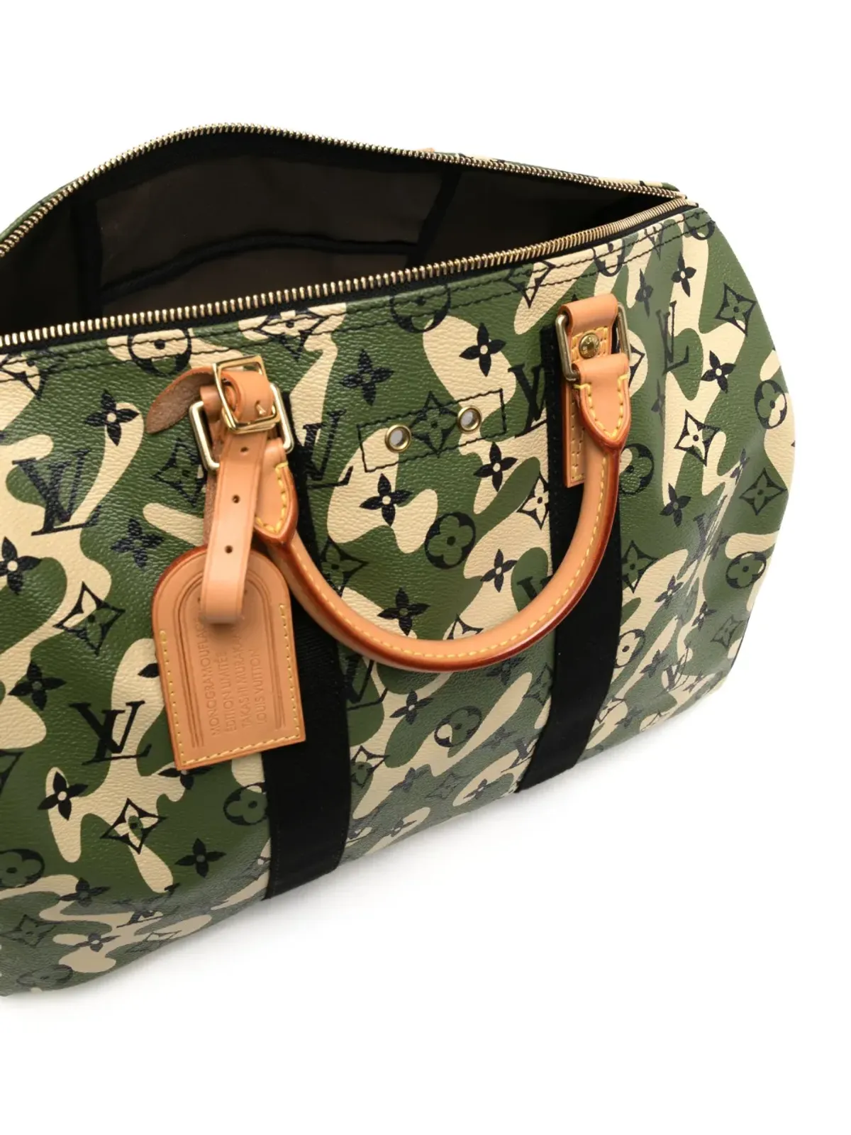 Louis Vuitton Vintage Monogramouflage Speedy 35 トートバッグ - グリーン - 画像5