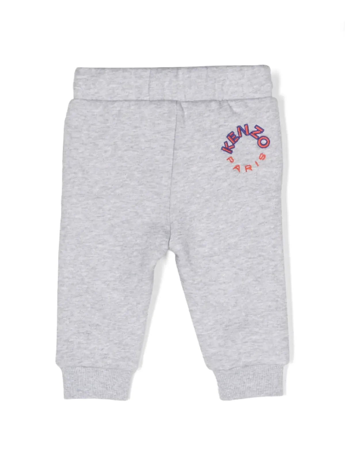 Kenzo Kids ロゴ刺繍ドローストリングレギンス - グレー - 画像2