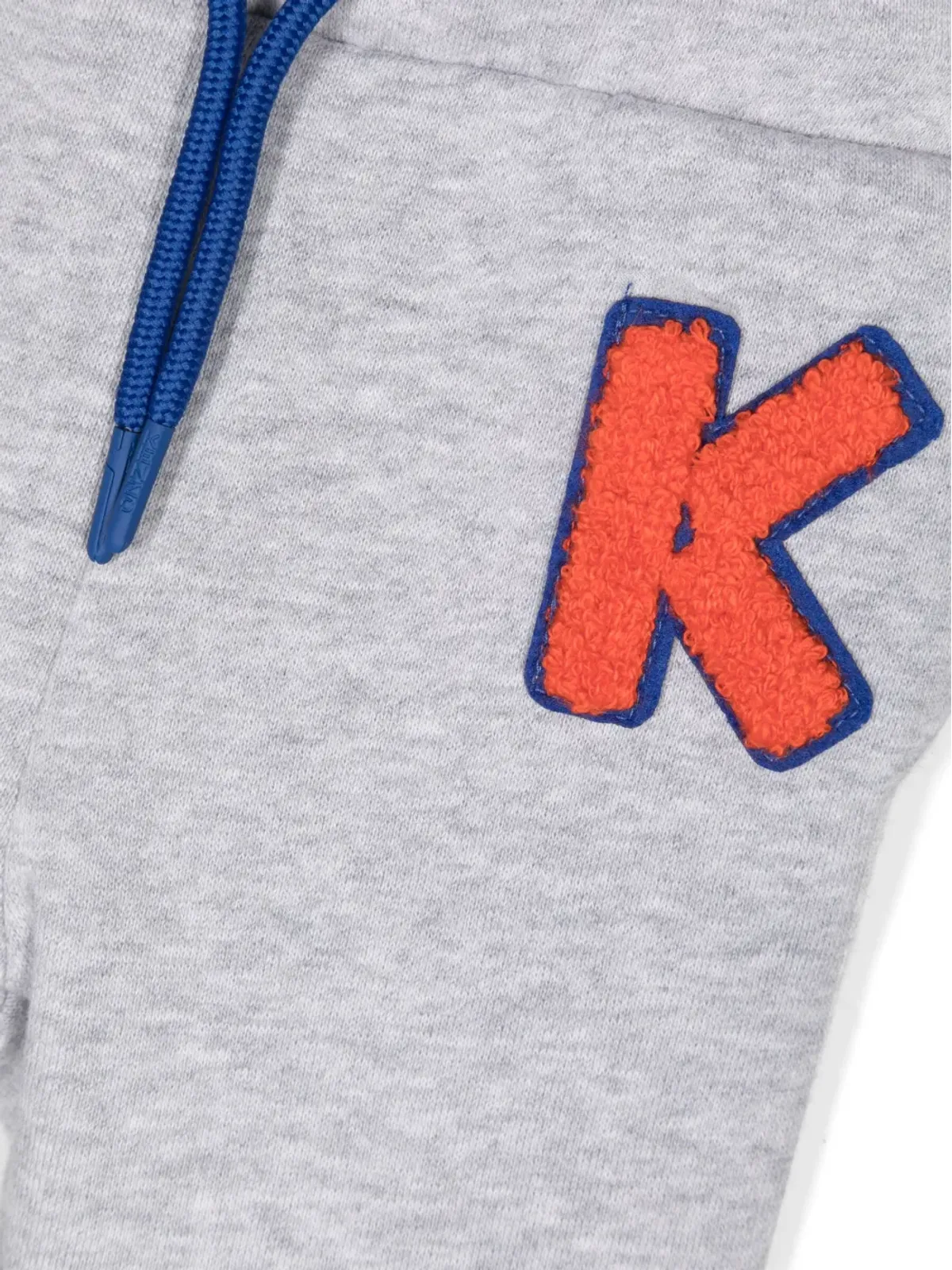 Kenzo Kids ロゴ刺繍ドローストリングレギンス - グレー - 画像3