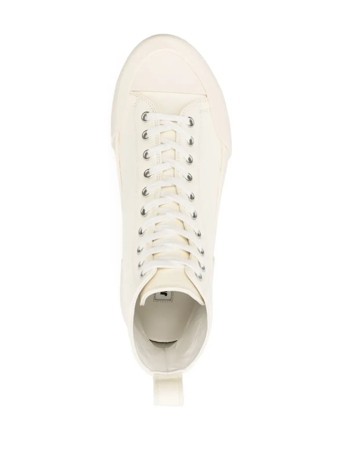 Jil Sander モノクローム ハイトップスニーカー - 画像4