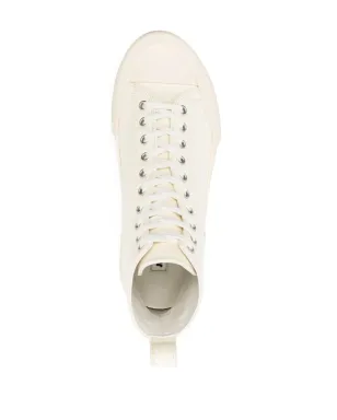 Jil Sander モノクローム ハイトップスニーカー - サムネイル4