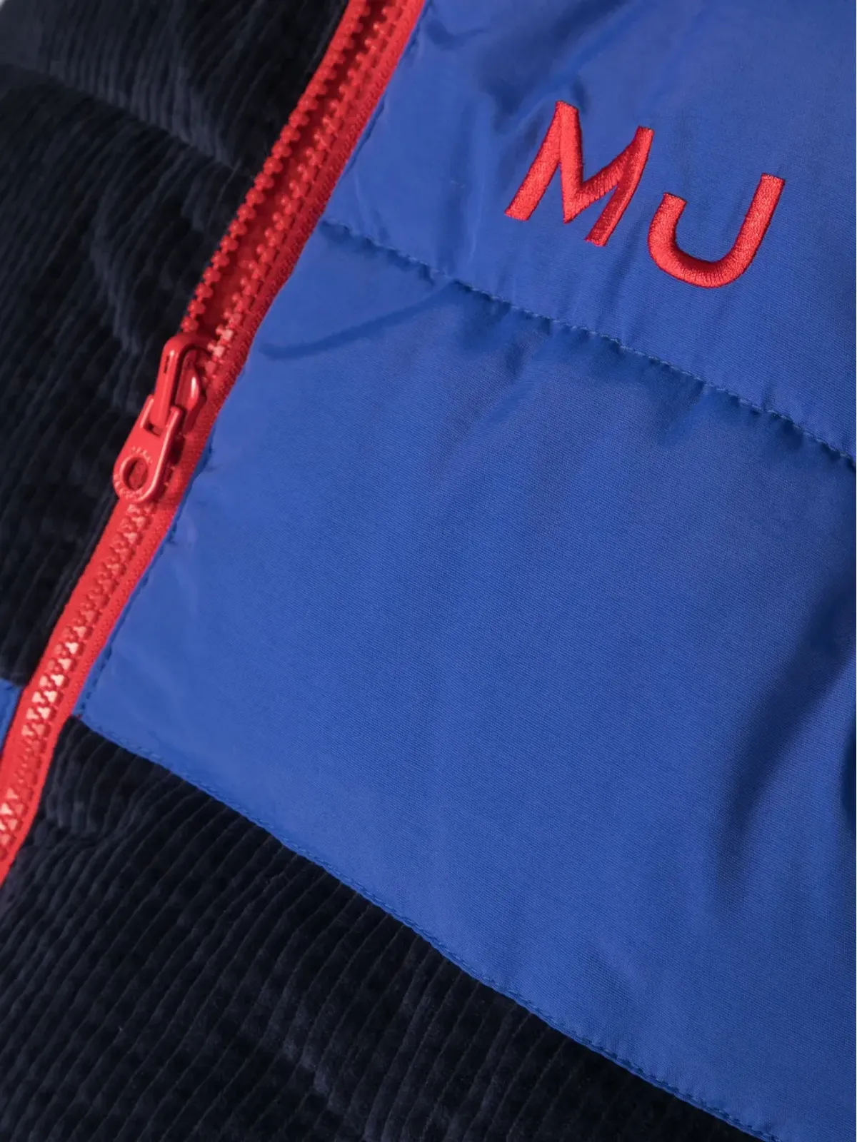 Marc Jacobs Kids カラーブロック パディッドジレ - 画像3