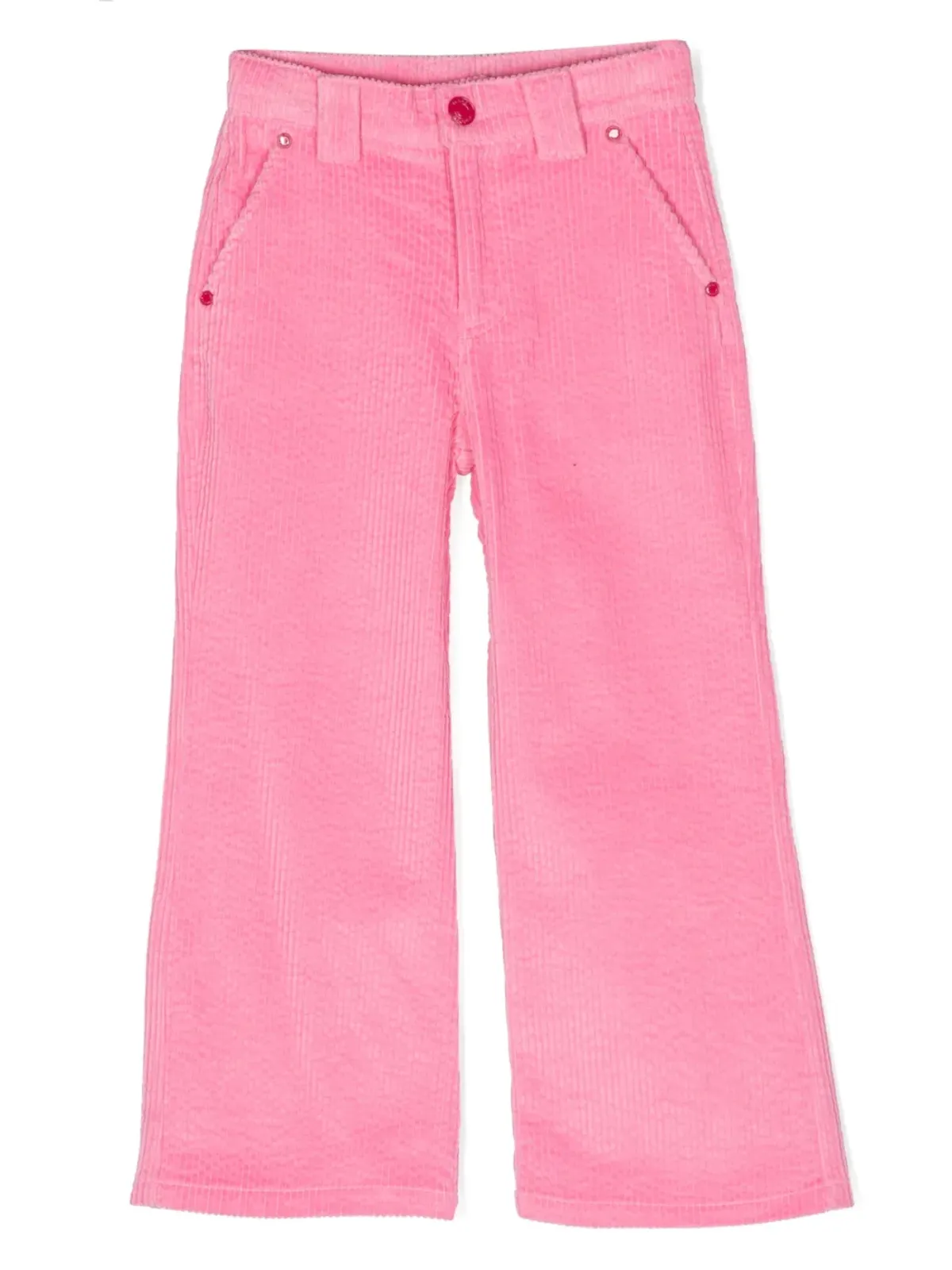 Marc Jacobs Kids ハイウエスト コーデュロイパンツ - Pink - 画像1