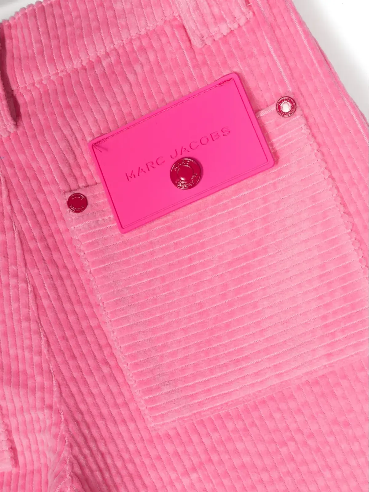 Marc Jacobs Kids ハイウエスト コーデュロイパンツ - Pink - 画像3